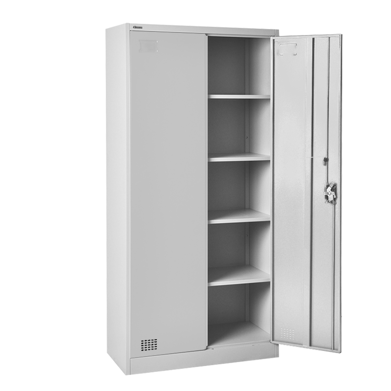 PRODUCTS SHOW Metal Wardrobe with safe locker, steel locker